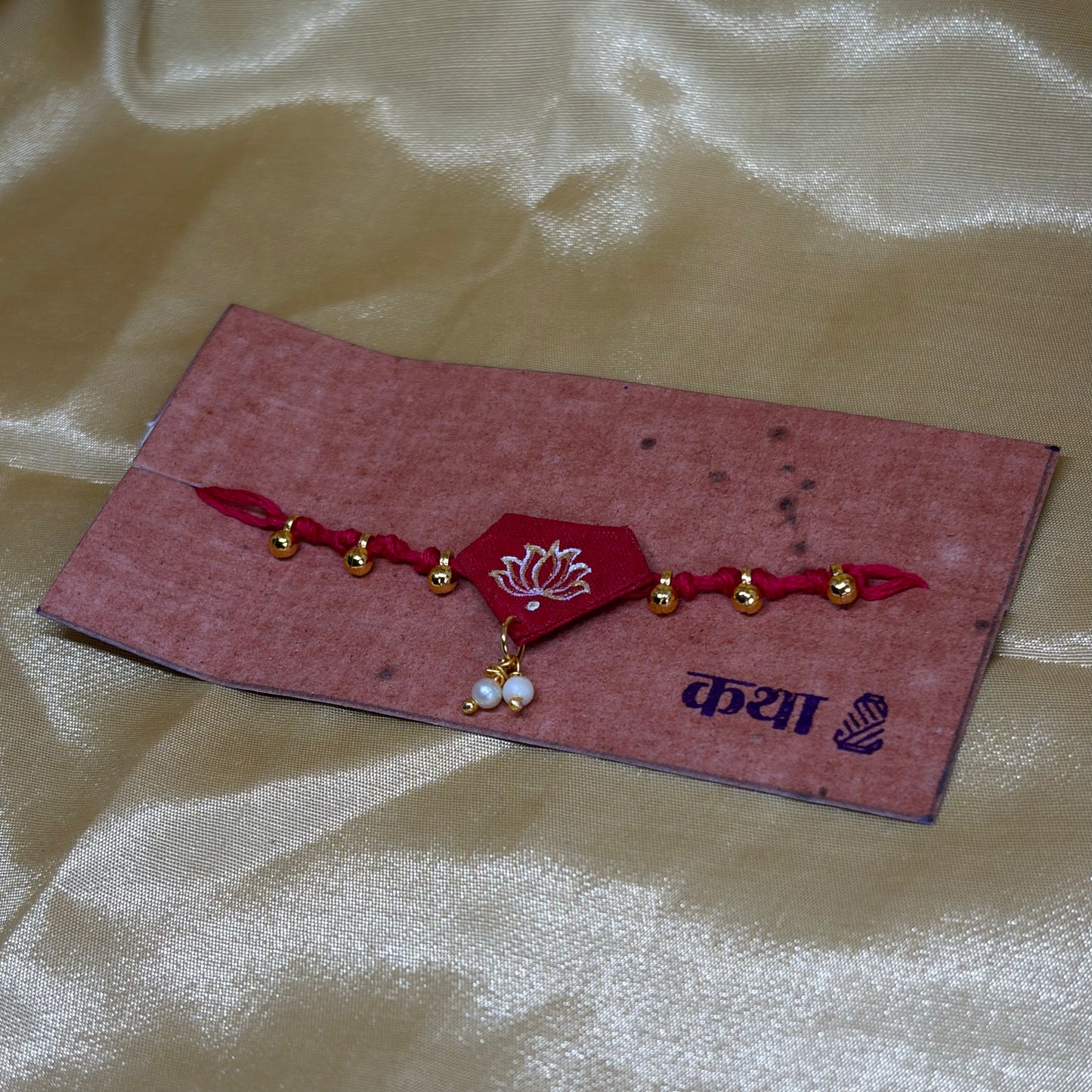 Lotus Grace Rakhi