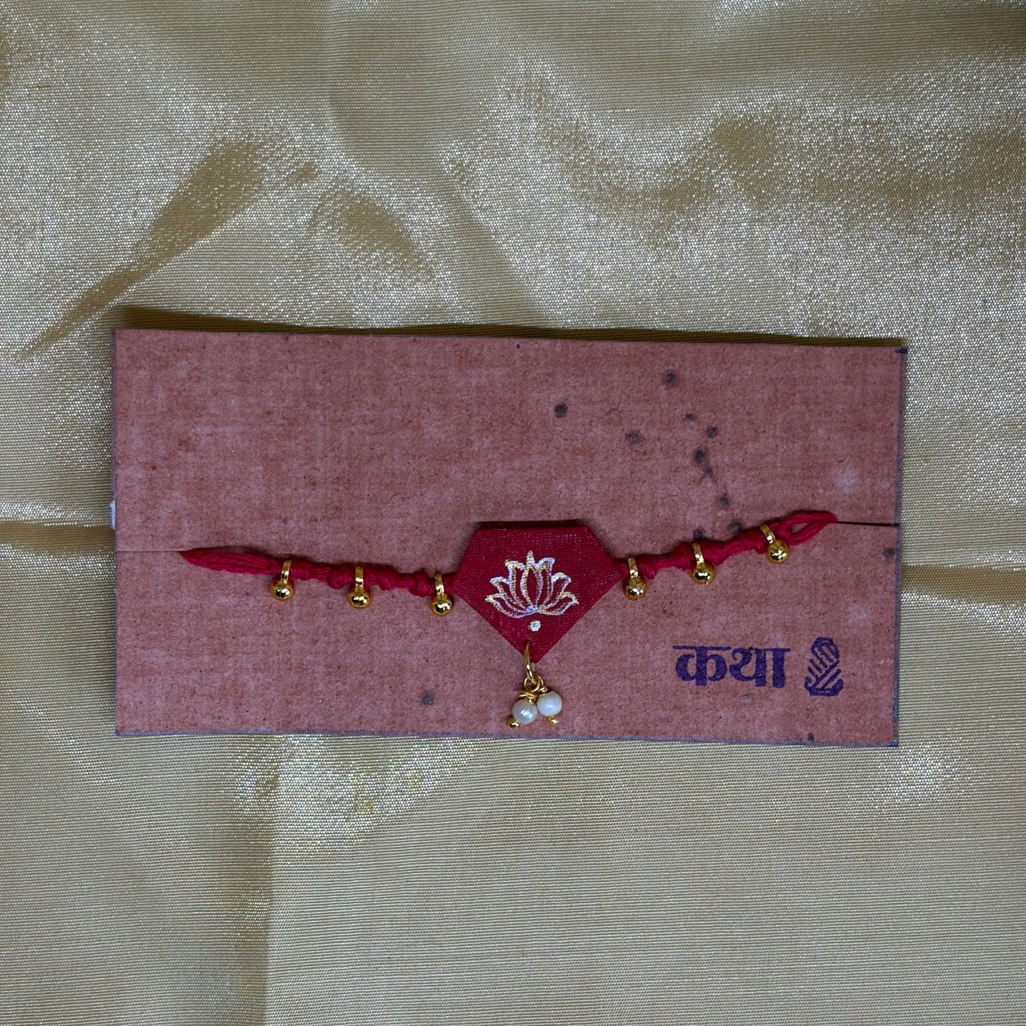 Lotus Grace Rakhi