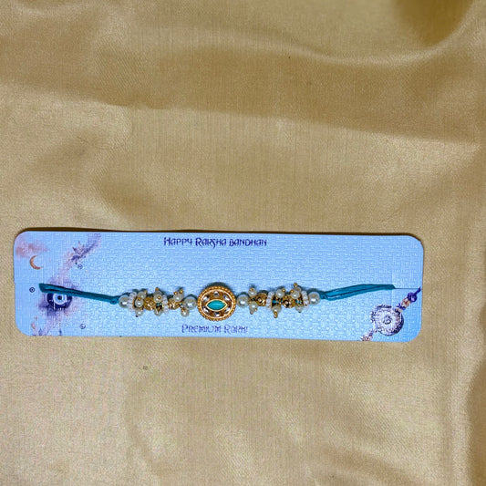 Emerald Shield Rakhi