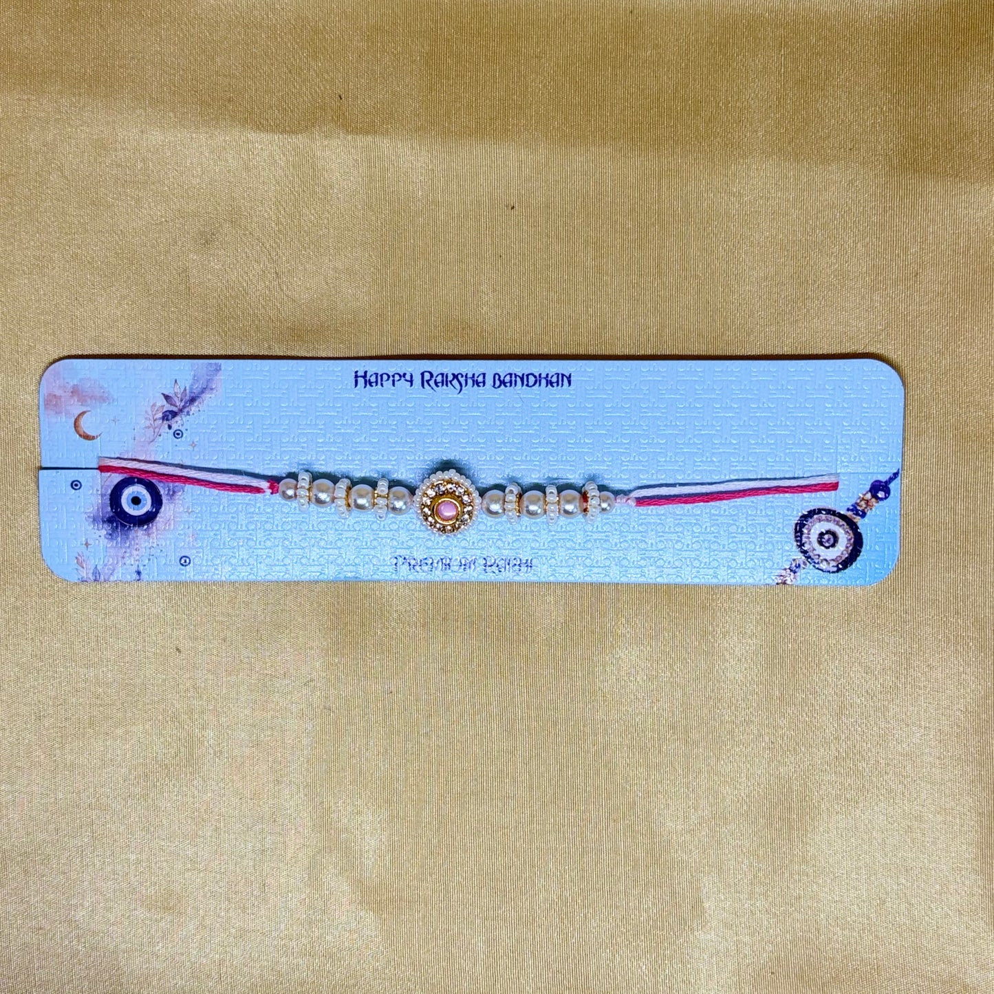 Pearl Elegance Rakhi
