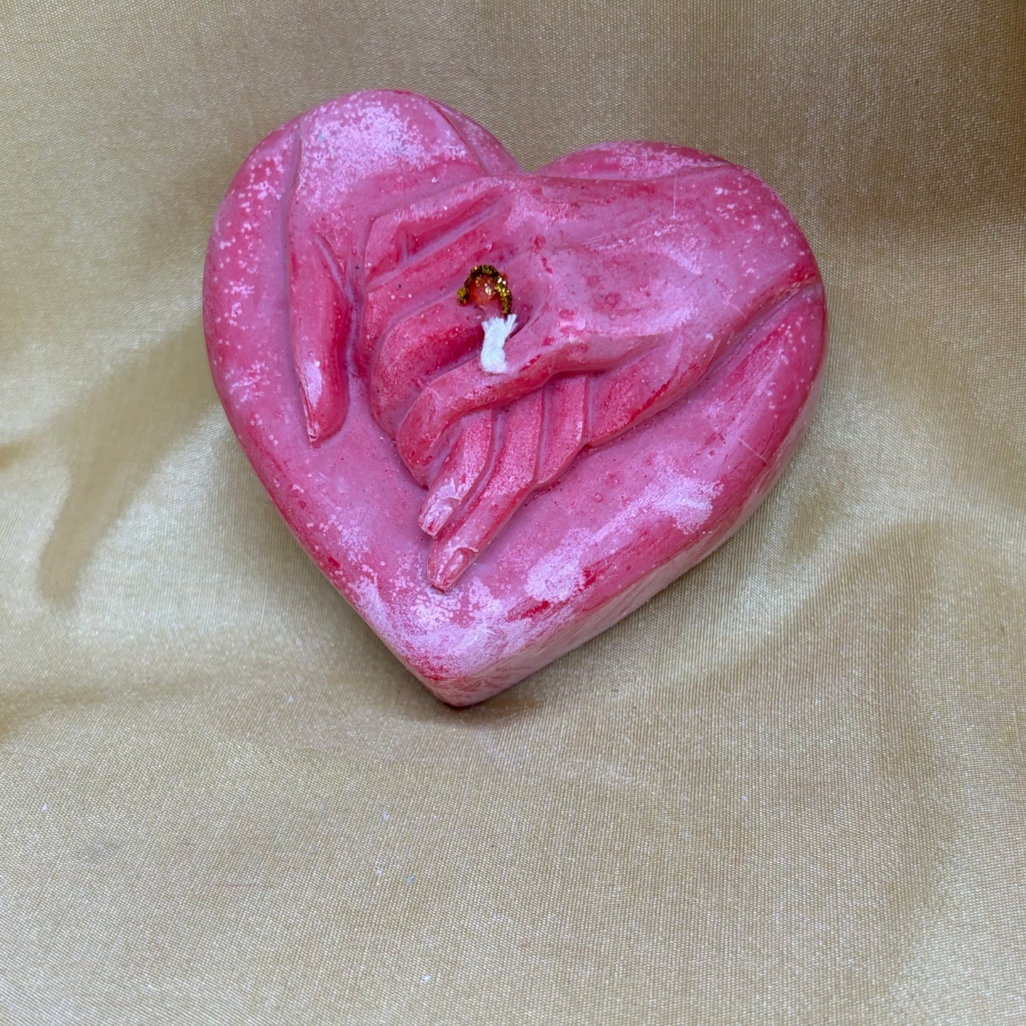 Hand in Hand Candle