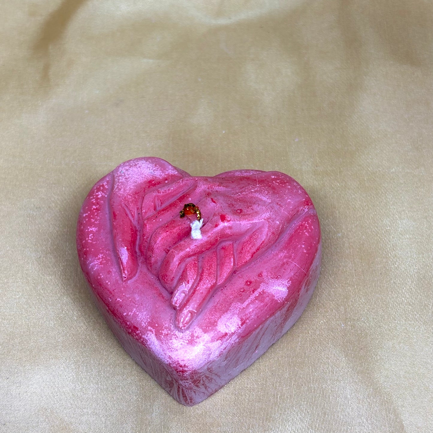 Hand in Hand Candle