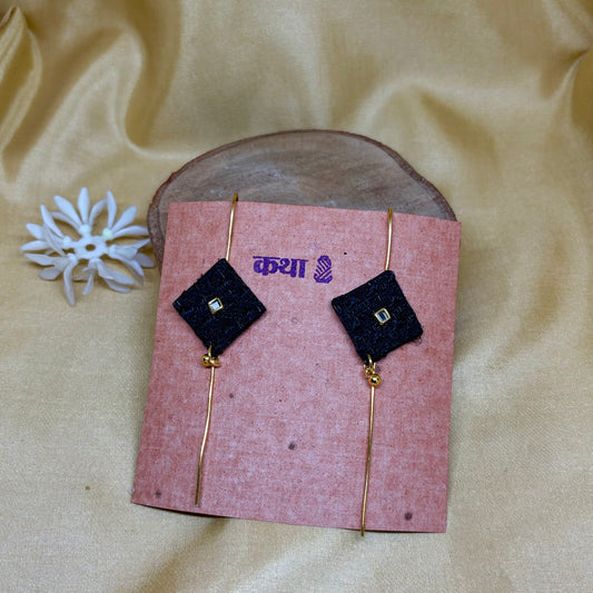 Khun Black Diamond Ear Cuff